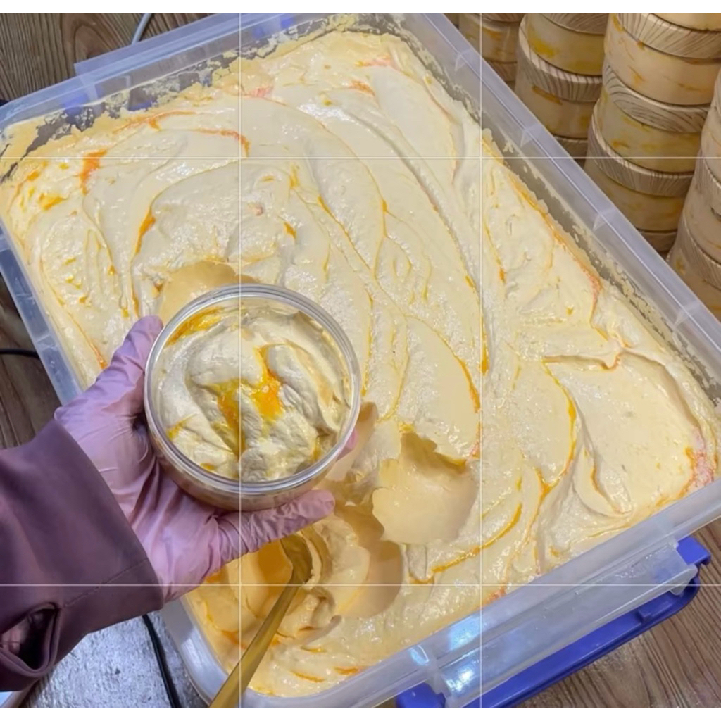 Kem body cốt Tữa xốp siêu mạnh hủ 220g dành cho da vàng , da đen lì khó lên tông