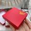 Hộp Giấy Đỏ Khắc Hoa Hồng Sang Trọng – Hộp Đựng Quà Tặng, Trang Sức, Vòng Tay, Charm