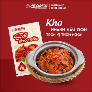 Sốt Gia Vị Kho Thịt Cá Gói 80 Gram/Hũ 300 Gram THẾ GIỚI SỐT Gia Vị Hoàn Chỉnh Nấu Ăn Tiện Lợi Chuẩn Vị Đậm Việt