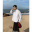 Áo Sơ Mi Trơn Boxy GODMOTHER Áo Sơ Mi Tay Dài Thoáng Mát Khí Unisex Nam Nữ Thời Trang Công Sở