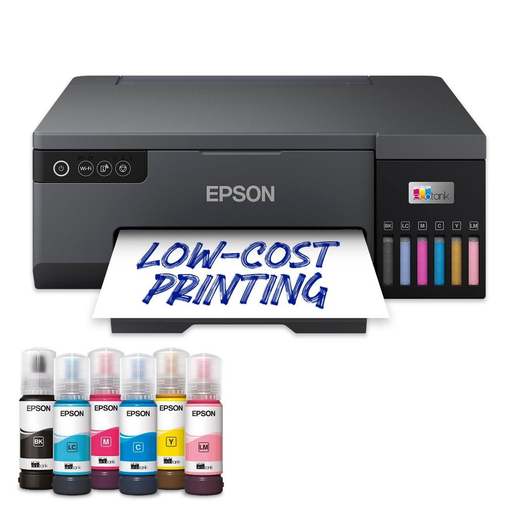 Máy In Epson L8050 In Ảnh A4 Sắc Nét – 6 Màu Mực – Kết Nối WiFi Không Dây – Dùng Cho Hiệu Ảnh, Áo Cưới – Máy In Tốt