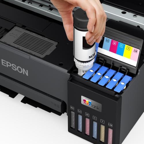 Máy In Epson L8050 In Ảnh A4 Sắc Nét – 6 Màu Mực – Kết Nối WiFi Không Dây – Dùng Cho Hiệu Ảnh, Áo Cưới – Máy In Tốt