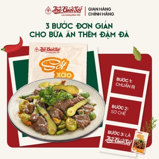 Sốt Xào 80 Gram THẾ GIỚI SỐT Gia Vị Nấu Ăn Hoàn Chỉnh Đa Năng Tiện Lợi Đậm Việt Chuẩn Vị Cao Cấp