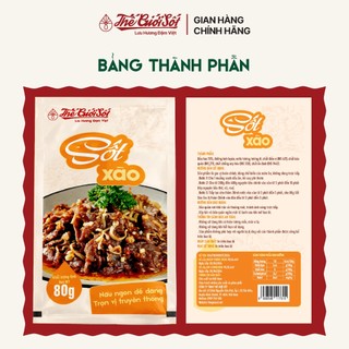Sốt Xào 80 Gram THẾ GIỚI SỐT Gia Vị Nấu Ăn Hoàn Chỉnh Đa Năng Tiện Lợi Đậm Việt Chuẩn Vị Cao Cấp