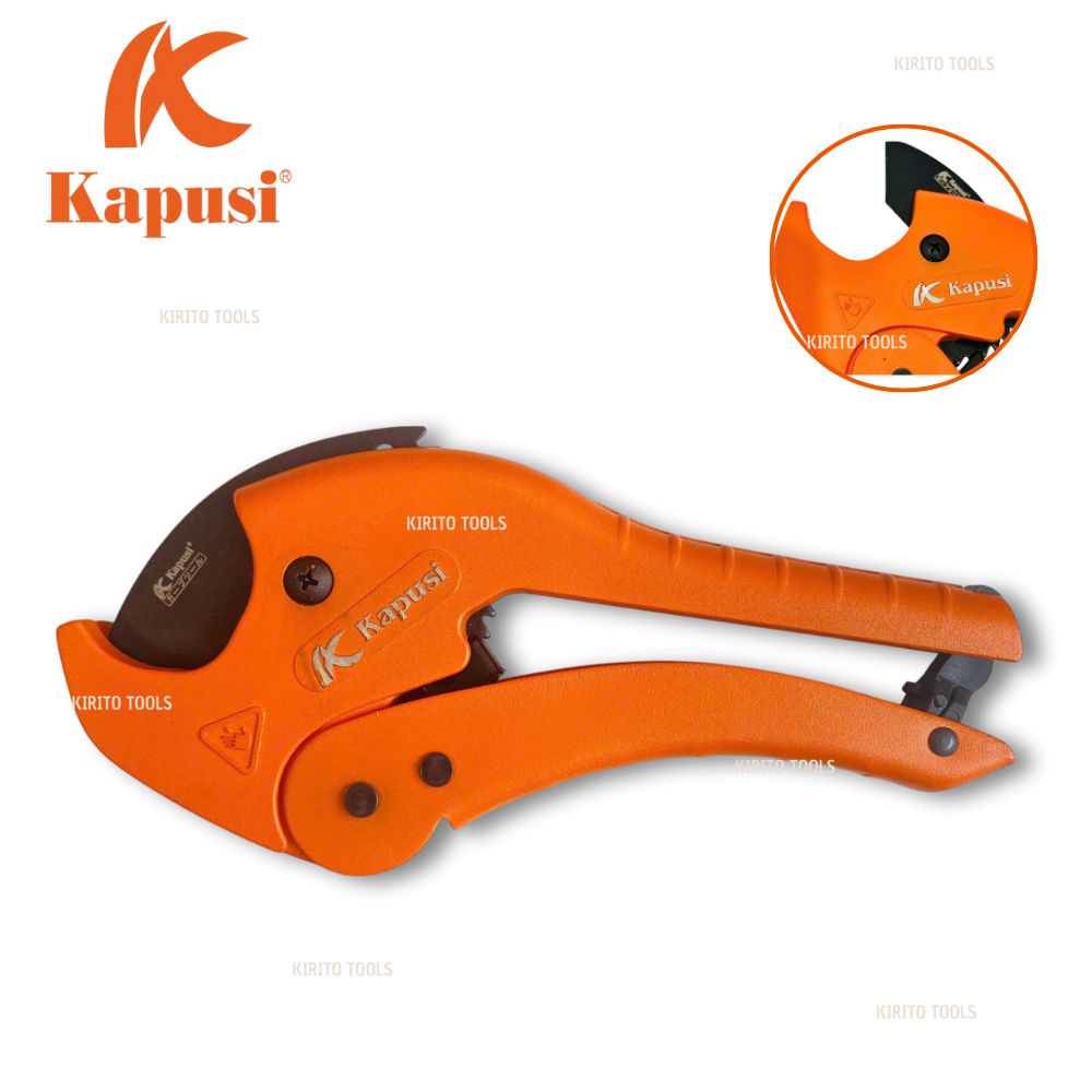 Kéo cắt ống nhựa cao cấp Kapusi Nhật Bản cỡ 42mm hợp kim thép siêu bền k0231