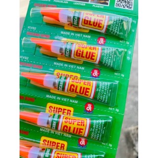 Bộ 2 chai Keo siêu dính dán chắc như đóng đinh, keo chuyên dùng dán giày dép, túi xách, keo đa năng