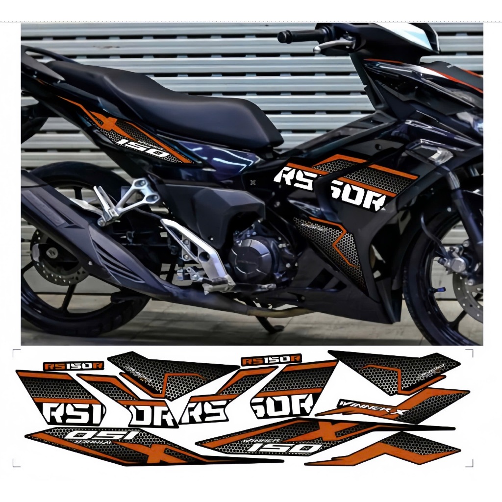 Tem rời WINNER X V3  cao cấp chất liệu in 3 lớp PPF chống nước không phai màu.