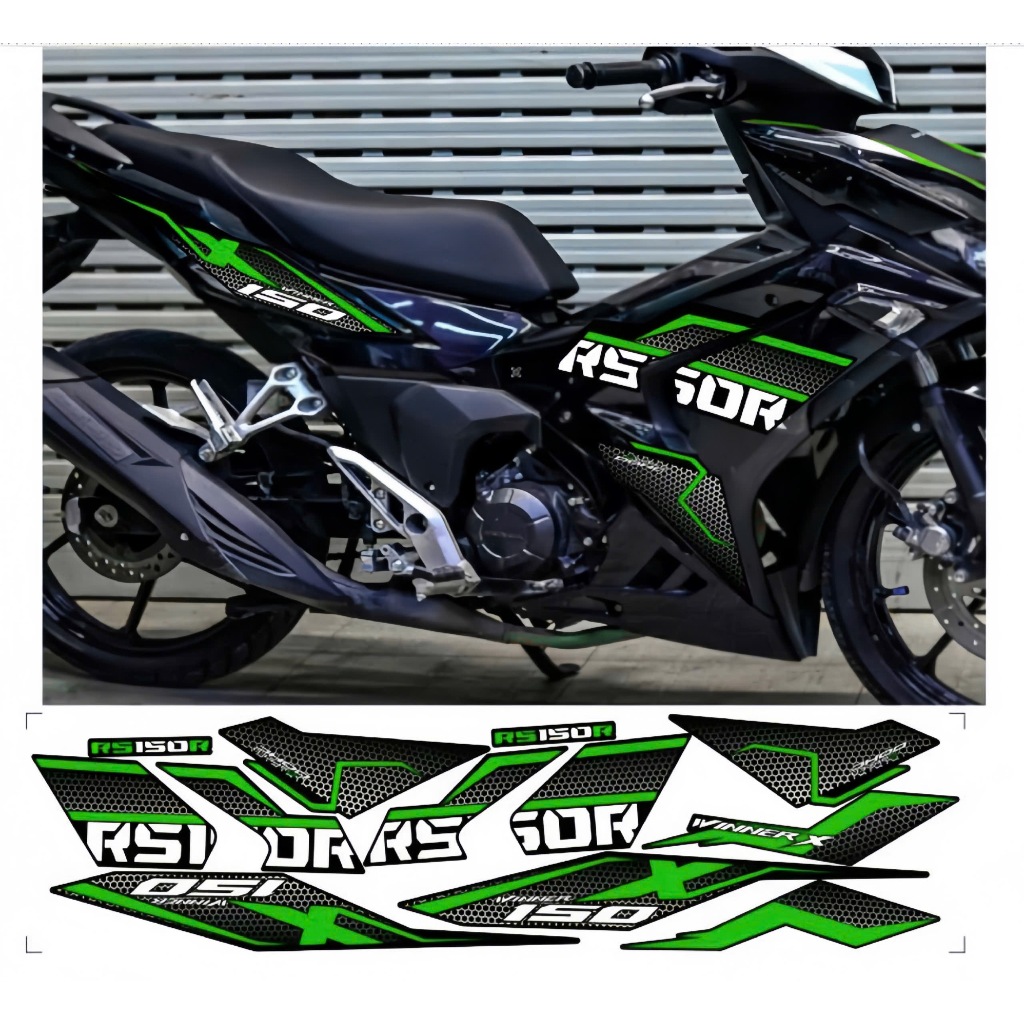 Tem rời WINNER X V3  cao cấp chất liệu in 3 lớp PPF chống nước không phai màu.