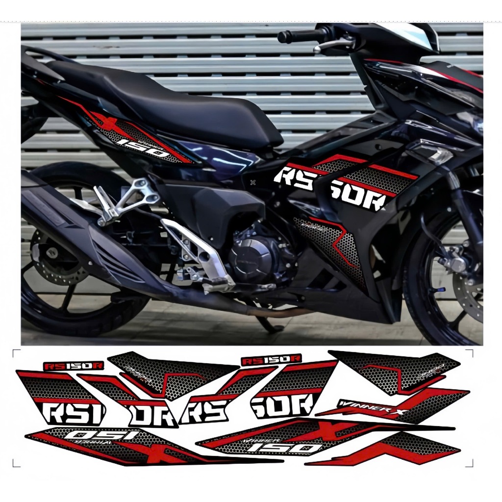 Tem rời WINNER X V3  cao cấp chất liệu in 3 lớp PPF chống nước không phai màu.