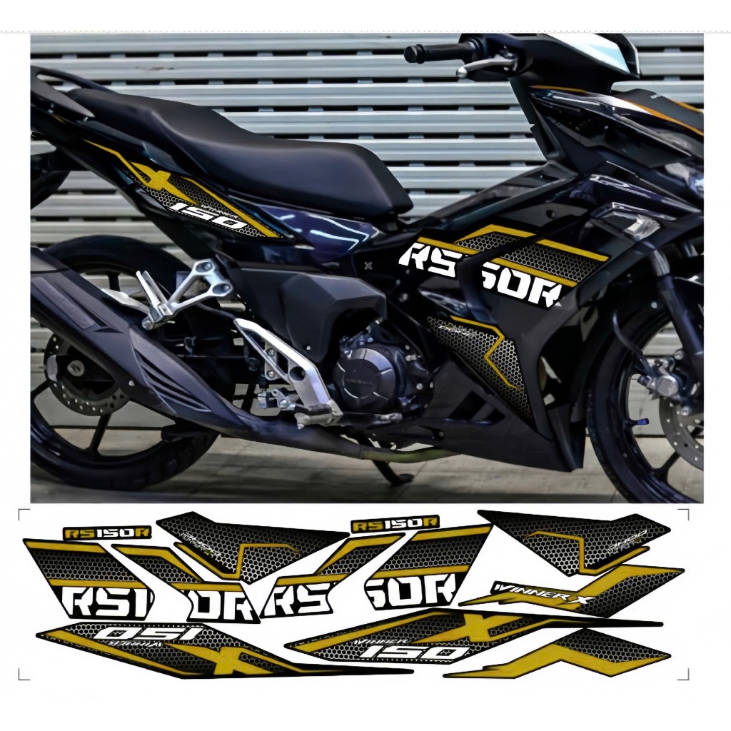 Tem rời WINNER X V3  cao cấp chất liệu in 3 lớp PPF chống nước không phai màu.