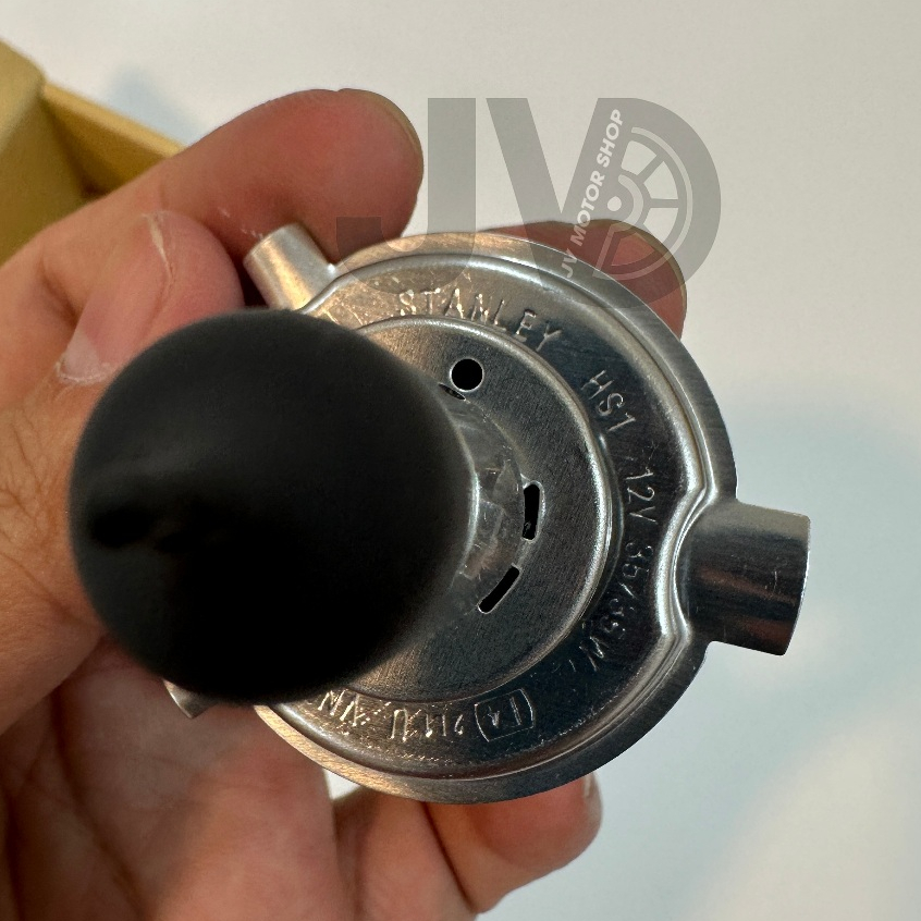 Bóng đèn pha 3 chấu, gắn xe WAVE/ AB/ VISION/ LEAD sử dụng bóng Halogen (dây tóc) - dễ lắp đặt