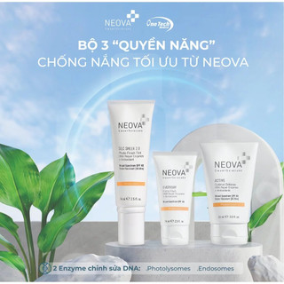 [HÀNG CÔNG TY] Kem Chống Nắng Vật Lý Phổ Rộng Neova Silc Sheer 2.0 SPF40 (74ml)