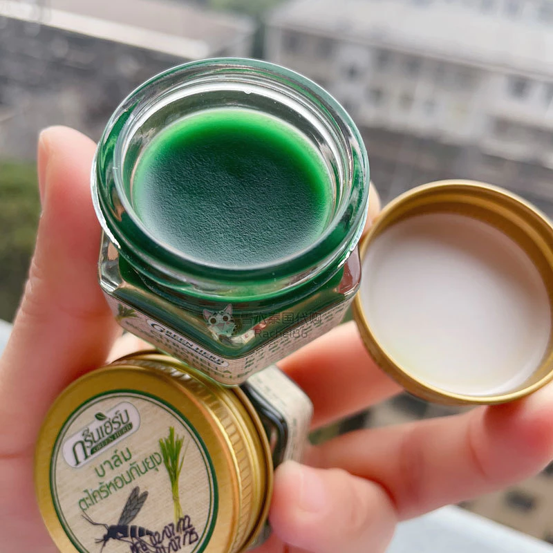 Dầu Cù Là Thoa Muỗi Đốt Green Herb Citronella Mosquito Repellent Balm