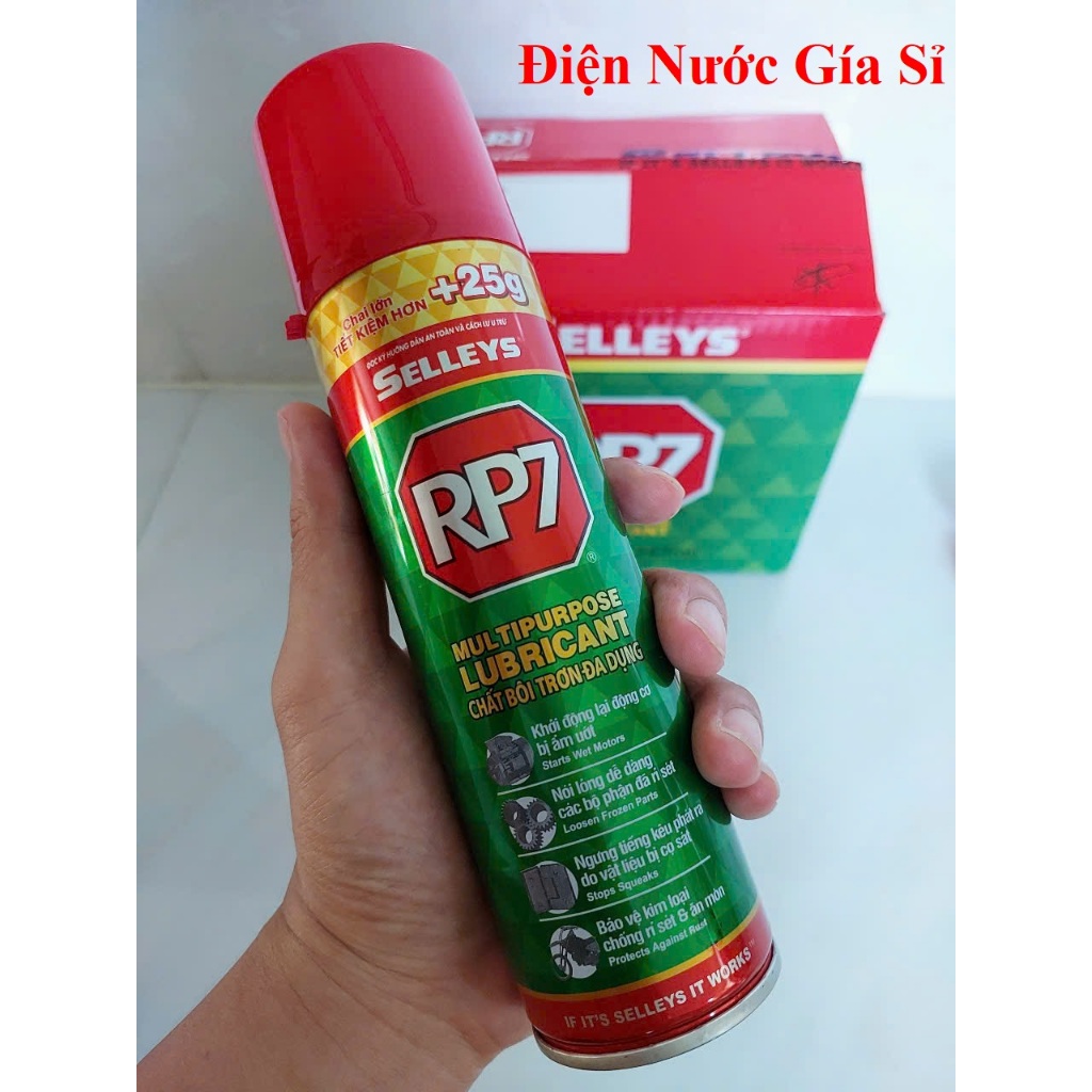 CHAI XỊT CHỐNG RỈ SÉT RP7 175g + 25g MẪU MỚI | Shopee Việt Nam