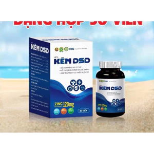 kẽm DSD hộp 30 viên, phiên bản cải tiến (date mới nhất)