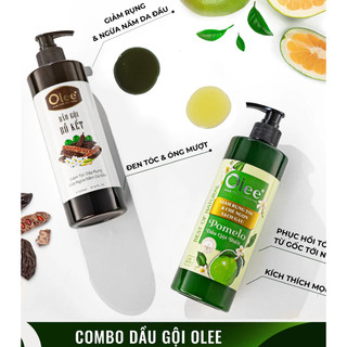 Dầu Gội Olee Kích Thích Mọc Tóc, Ngừa Nấm Da Đầu, Phục Hồi Tóc Chẻ Ngọn Và Sạch Gàu
