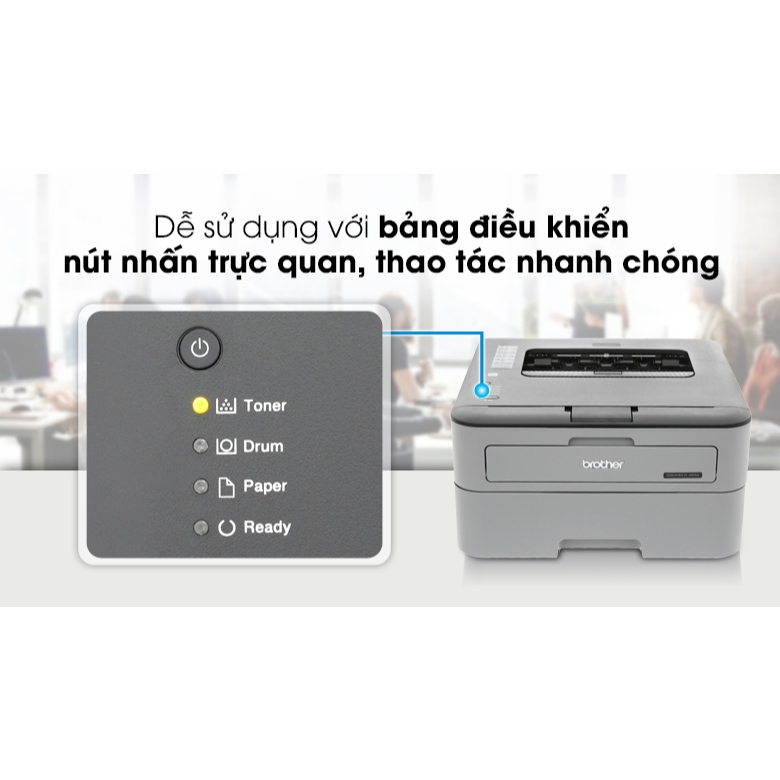 Máy In Laser Đen Trắng Brother HL-L2321D - In Đảo Mặt Tự Động, Tốc Độ Cao, Kết Nối USB | Máy In Tốt