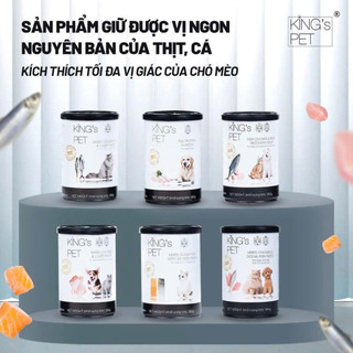 [COMBO] Pate King’s Pet Cho Chó Mèo Lon 380g Đủ Vị Thơm Ngon Không Chất Bảo Quản Bổ Sung Vitamin Pet Kool