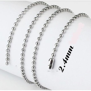Dây bi, xích bi tròn, chất liệu sắt phụ liệu trang trí, làm móc khóa, vật liệu handmade Pinky Shop mã DXBIG1