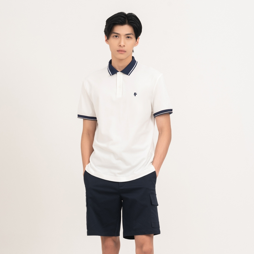 Áo Polo Phối Cổ RT CLASSY Symbol R10 Basic Nam/Nữ Trẻ Trung Vải Cotton Pique Chống Nhăn