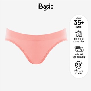 Combo 5 Quần lót bé gái iBasic không đường may seamless phom hipster lưng thấp PANG024