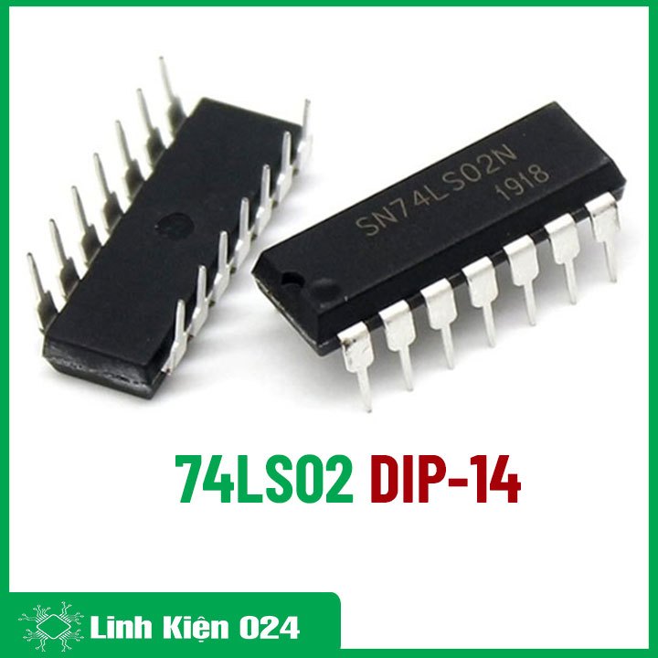 Chíp 74LS02 Quad 2-input NOR Gate DIP14 | Shopee Việt Nam