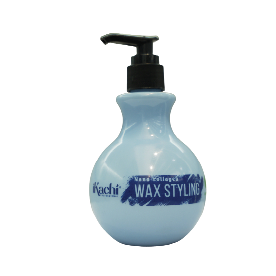 Sáp wax tóc tạo nếp Nano Complex IKACHI gel giữ nếp tóc bồng bềnh tạo kiểu hoàn hảo 250ml