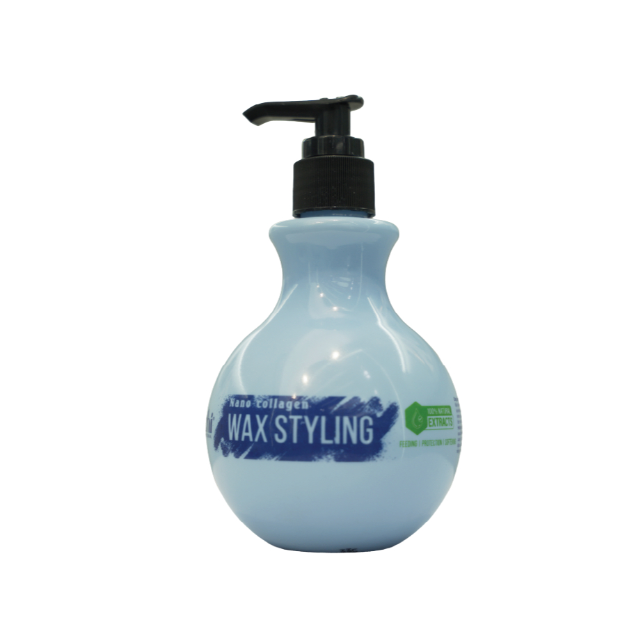 Sáp wax tóc tạo nếp Nano Complex IKACHI gel giữ nếp tóc bồng bềnh tạo kiểu hoàn hảo 250ml