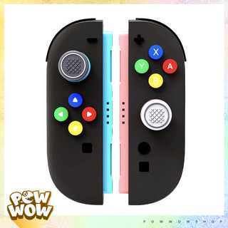 SWITCH2 Set Nút Dán Và Bọc Analog Dành Cho Joycon Nintendo Switch 2 (2025) Phong Cách Colorful Nhiều Màu