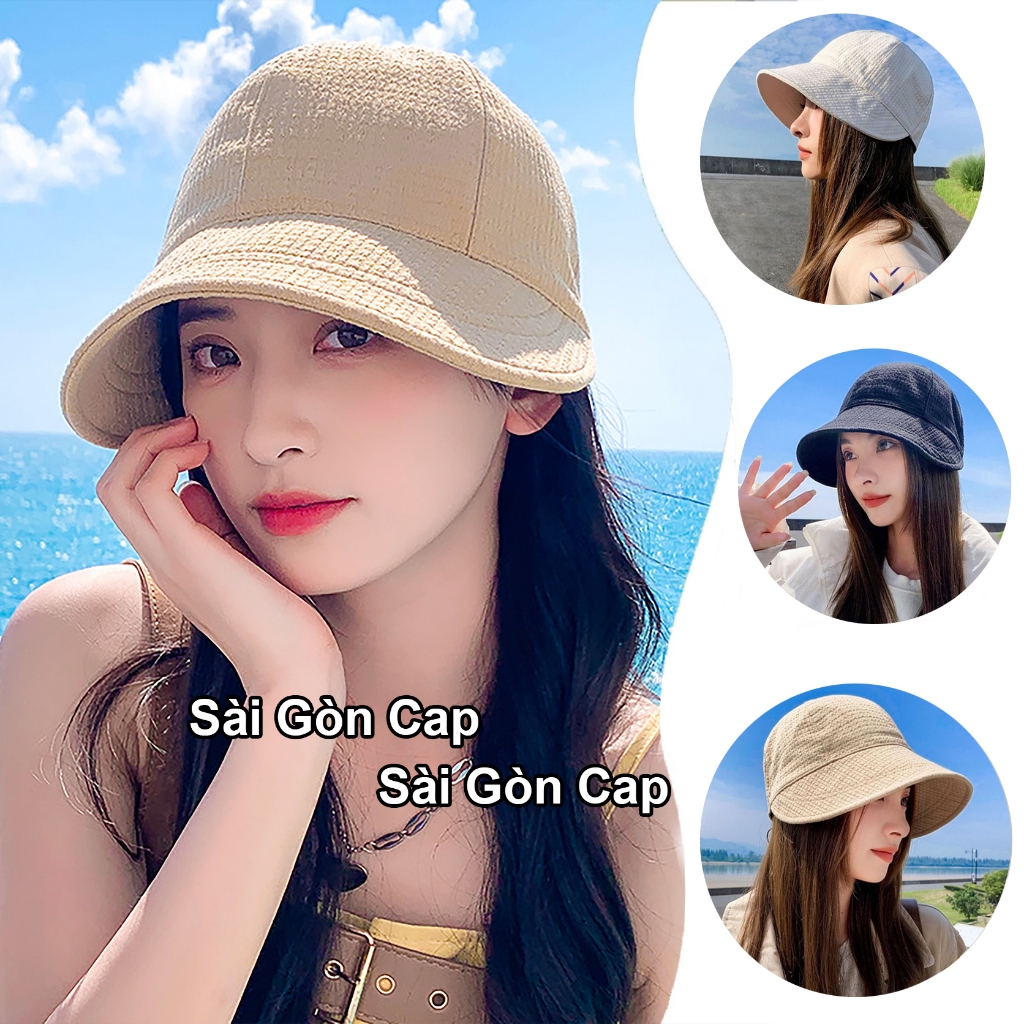 Mũ Chống nắng Quảng Châu nhập khẩu cho Nữ Hot Trend 2023