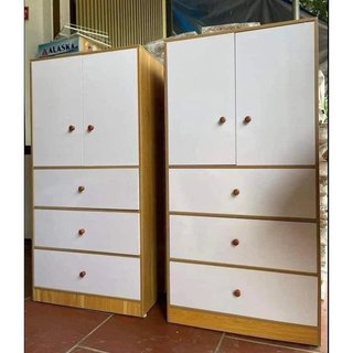 Tủ quần áo gỗ MDF cao cấp, tủ quần áo trẻ em 3 cánh 5 cánh nhiều ngăn tiện lợi, thiết kế nhỏ gọn phù hợp phòng trọ