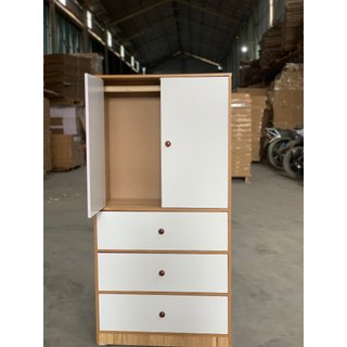 Tủ quần áo gỗ MDF cao cấp, tủ quần áo trẻ em 3 cánh 5 cánh nhiều ngăn tiện lợi, thiết kế nhỏ gọn phù hợp phòng trọ