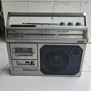 Máy ghi âm di động cassette đài FM Diatone JR-311 Radio FM/AM đã qua sử dụng 2 đường tiếng