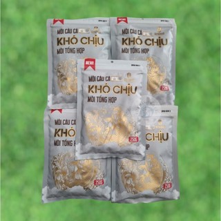 Combo 5 10 20 Gói Mồi Câu Cá Khó Chịu 250g