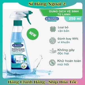 {DATE MỚI NHẤT] Chai xịt vệ sinh tủ lạnh Dr Beckmann vệ sinh khử mùi tủ lạnh, tủ đông