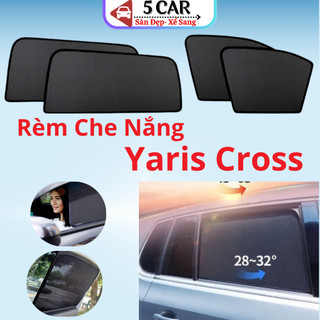 Rèm Che Nắng Xe Yaris cross 2023 2025 đủ 4 tấm - Bộ 4 tấm 4 cửa chắn nắng vừa khít form xe, nam châm hút mạnh