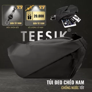 Túi nam đeo chéo TEE SIK túi đeo chéo cao cấp chống nước nhiều ngăn đựng vừa ipad mini TS55