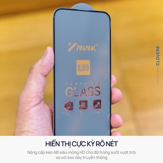Kính Cường Lực Full Màn Anank cho iPhone 17 Pro Max Trong Suốt Chỗng Vỡ