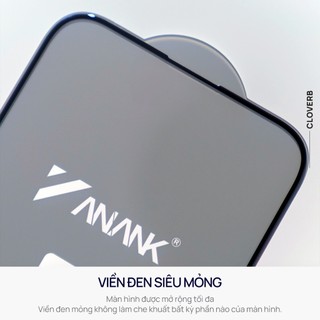 Kính Cường Lực Full Màn Anank cho iPhone 17 Pro Max Trong Suốt Chỗng Vỡ