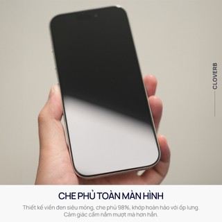 Kính Cường Lực Full Màn Anank cho iPhone 17 Pro Max Trong Suốt Chỗng Vỡ