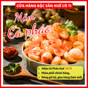 Mắm Cà Pháo Huế, Đặc Sản Mắm Cà Pháo Huế Hiệu Cô Ti Hộp 500g Thơm Ngon Chuẩn Vị, Đặc Sản Huế