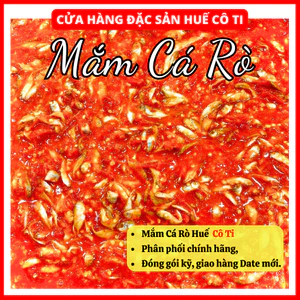 Mắm Cá Rò Huế, Đặc Sản Mắm Cá Rò Hiệu Cô Ti Hộp Lớn 500g Chính Gốc, Thơm Ngon Chuẩn Vị, Đặc Sản Huế
