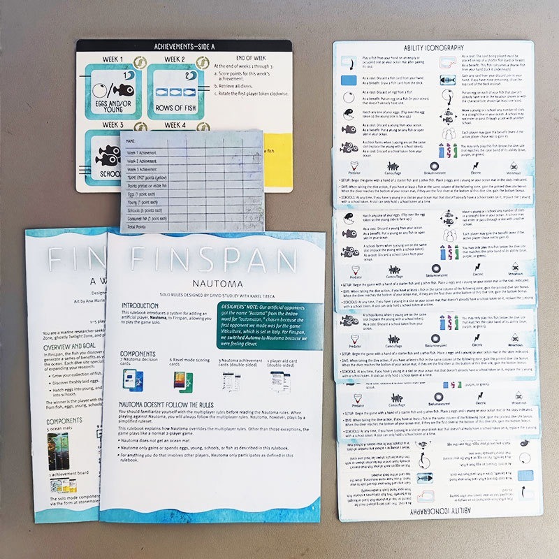 Boardgame Finspan Trò Chơi Nuôi Cá 2S5889
