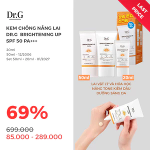 Kem Chống Nắng Dr.G Làm Sáng Da Brightening Up SPF 50 PA+++