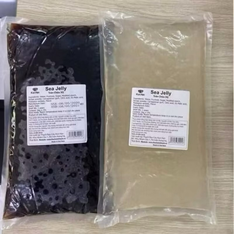 Trân Châu Trắng - Đen 3Q Sea Jelly Minh Hạnh (2KG)