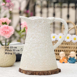 mthanh lý lỗ  Lọ hoa Bát Tràng dáng bình sữa gốm Bát Tràng giá tại xưởng, bình sữa cắm hoa đẹp