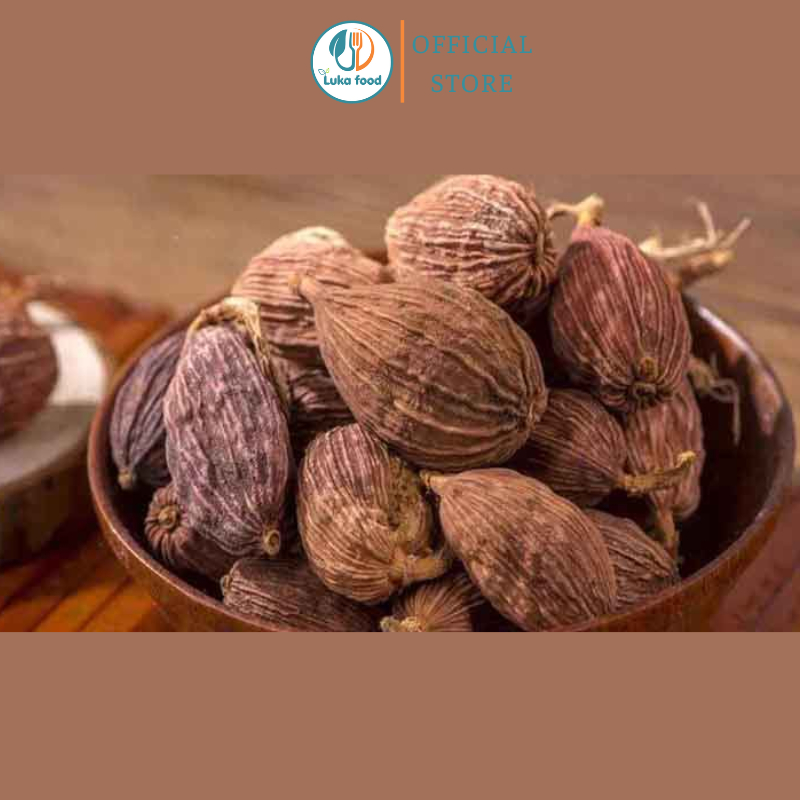 Thảo Quả Khô Tây Bắc 100g - Gia Vị Nấu Phở Bò, Bún Bò Huế Thơm Lừng Nguyên Chất Luka Food