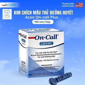 Kim chích lấy máu đo đường huyết (kim hãng) (50kim)