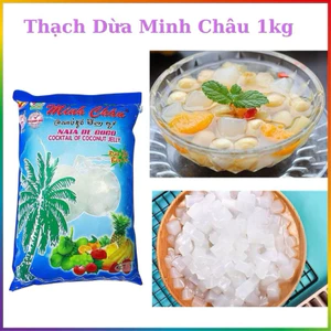 Thạch Dừa Minh Châu 1kg – Đặc Sản Bến Tre, Thanh Mát Gợi Nhớ Tuổi Thơ