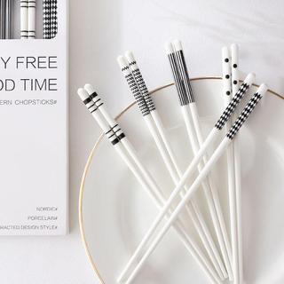 [f]Đũa gốm sứ cao cấp không nấm mốc chịu nhiệt tốt kháng khuẩn hiệu quả